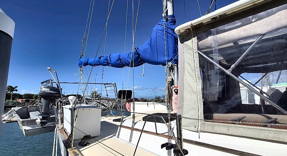 Rig & Sails aboard Silver Queen